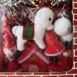 画像5: Christmasdecorationset　クリスマスデコレーションセット　赤いモールサンタ付き　オーナメント　 (5)