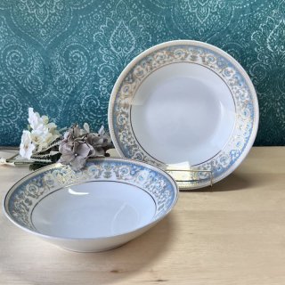 NORITAKE ノリタケ アイボリーチャイナ イエロー系小花柄 洋皿 26.5cmプレート2枚セット 3枚セット 各種 N457