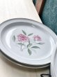 画像2: SONE　CHINA　ソネチャイナ　vintageplate　26.5cmプレート皿　3枚セット　ピンクの薔薇　花柄　SS294 (2)