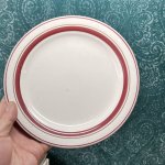 画像6: NORITAKE　ノリタケVARSATONE　バーサトーン　ライン17.8cmプレート皿3枚セット　vintage (6)