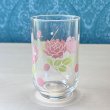 画像6: ピンクローズ　薔薇のグラス　タンブラー　花柄 (6)