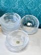 画像1: HOYA　保谷ガラス　リーフ模様が美しい小鉢セット　GUS418 (1)