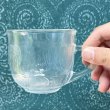 画像6: アルコロックフランス　　ARCOROC　ガラス製　花のカップ＆ソーサー (6)