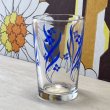 画像5: 東洋ガラス　リファインタンブラー　ブルー花柄グラス　 (5)