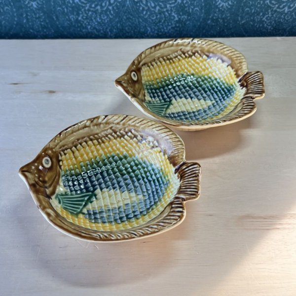 画像1: お魚の器　各枚数　陶器 (1)