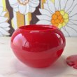 画像4: 真っ赤なりんごのようなシュガーポット　プラスチック製 (4)