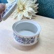 画像6: hyakusen kai 青いモダンな花柄の洒落たカップ＆ソーサー　シュガーポット　各種　 (6)