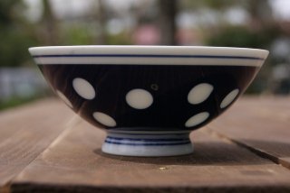 ☆ルリ水玉陶器 - 昭和レトロショップすずらん堂