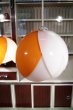 画像1: ナショナルフラワーペンダントライト　オレンジ照明　KG225 (1)