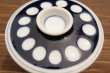 画像2: ルリ水玉　蓋付き茶碗蒸し器　１個〜　W3 (2)
