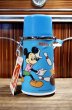 画像1: 象印こけし水筒　ミッキーマウス＆ドナルドダック　ブルー650ｍｌ　KY7 (1)