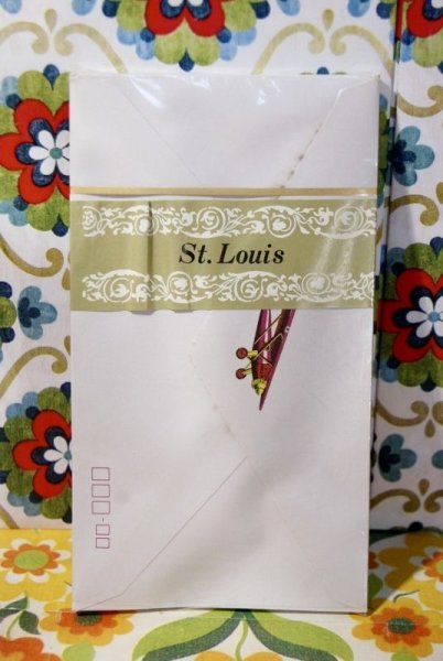 画像1: St.Louis 飛行機封筒セット　KF14 (1)