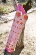 画像6: レトロポップ　ビニールテーブルクロス　花柄　チェック　ピンク　カット売り　NS113 (6)