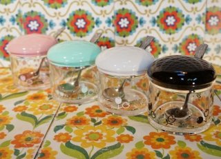 【昭和レトロ】約40年前 喫茶店のシュガーポット ガラス瓶 アンティーク 昭和レトロ シュガーポット 喫茶店 - メルカリ