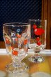 画像1: OTSUKA リンゴシリーズ　グラス2種G456　(Ａゴブレット　Ｂ足付きグラス) (1)