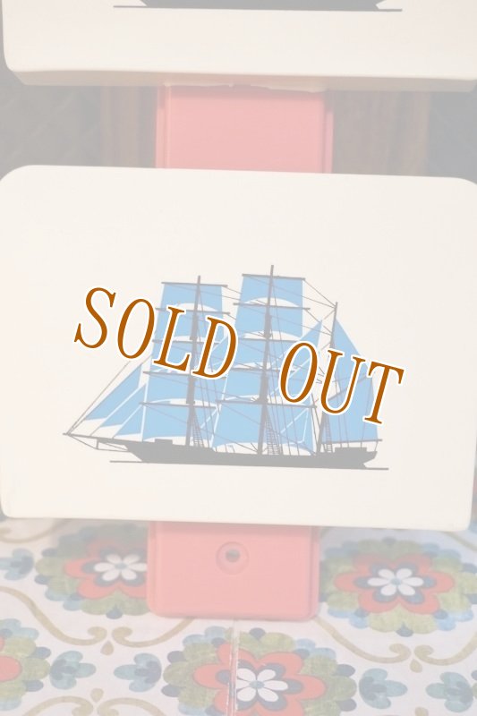 画像3: 映画帝一の國　wowowドラマ使用で使用　同型　クラウン　状差し２号　クラウン家庭用品　レターポケット　レターラック　船　レッド　SZ342 (3)