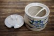 画像4: 陶器製　薬味入れ　日本製　花柄　SD283 (4)