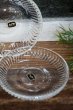 画像2: NT　ニットー　日本陶器　ガラス豆皿　クリアガラス　２枚セット　GUS2 (2)