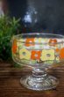 画像1: 佐々木ガラスラブリー6　花柄デザートカップ　アイスクリームグラス　GU16 (1)