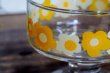 画像5: 佐々木グラス　花柄アイスクリームカップ　デザートグラス　オレンジ　GU64 (5)