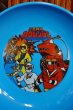 画像2: 忍者戦隊カクレンジャー　子供皿　プラスチックプレート　ブルー　PS215 (2)