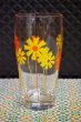画像3: アデリア　デイジー花柄グラス　オレンジ花柄　タンブラー　G528 (3)