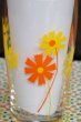 画像5: アデリア　デイジー花柄グラス　オレンジ花柄　タンブラー　G528 (5)