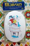 画像2: ホクセイ小判アルミ弁当箱中　細野みち子　ラブラブ自転車2人乗り　BY149　 (2)