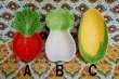 画像2: レトロポップ　野菜の形の器　5種（かぶ・白菜・コーン・にんじん・ピーマン）　S76 (2)