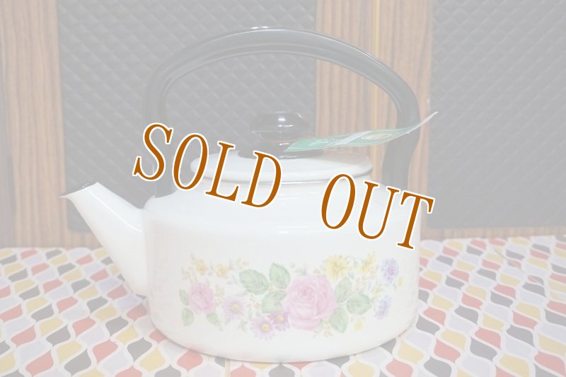 画像2: 象印ホーローウェアパピーシリーズ　ケトル　アーカディア　花柄ヤカン　琺瑯　2.6ℓ　HY32 (2)