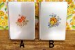 画像2: マルハチ　ランチボックス　アルミ弁当箱　ブック弁当箱　花柄　中サイズ　花柄２種　BH57 (2)
