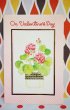 画像2: サンリオ×ホールマーク　メッセージカード　On Valentine's Day　バレンタインデー　花柄　KF52 (2)