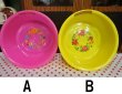 画像2: レトロポップ　洗い桶　花柄　カラー２種　K308 (2)