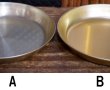 画像2: HOKUSEI ホクセイ　ゴールドアルマイト給食食器皿　アルミ皿　プレート　１７ｃｍ　カラー２種　AZ10　★ (2)