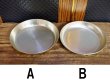 画像3: HOKUSEI ホクセイ　ゴールドアルマイト給食食器皿　アルミ皿　プレート　サイズ２種　AZ5　★ (3)