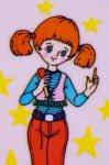 画像2: 女の子　アイドル弁当箱　ピンク　P53 (2)