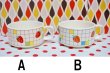 画像2: NIKO　ポップなマグカップ　いちご　チェックパターン　スタッキングカップ　カラー２種　YC115 (2)