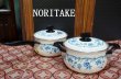 画像2: NORITAKEノリタケホーロー　両手鍋　片手鍋　２種　花柄　ブルー　NH7 (2)