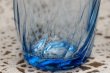 画像4: チェリーグラスセット　青ガラスタンブラーグラス　大皿　GS134 (4)
