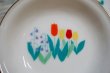 画像5: すずらんとチューリップのお皿　A１４cm  B27ｃｍ　花柄プレート　S99 (5)