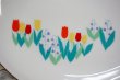 画像9: すずらんとチューリップのお皿　A１４cm  B27ｃｍ　花柄プレート　S99 (9)