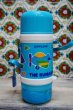 画像3: SANRIO　サンリオ旧ロゴ　1988年製　お絞り付き水筒2種　640ｍｌ　THE　RUNABOUTS　ザラナバウツ　ハローキティ　KS139 (3)