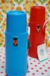 画像1: ペコ水筒　子供水筒　１．２リットル　カラー２種（レッド・ブルー）　ST130 (1)