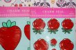 画像5: シモジマチャームシール　インテリアシール　ウィンドウシール　いちごチューリップりんご花柄　各柄1枚　WS32 (5)