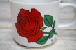 画像3: 内藤ルネ　　当時物マグカップ2個セット　花柄　薔薇　MG4 (3)