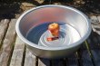 画像4: ツルマル印　アルミ洗い桶　たらい　洗面器　シルバーアルマイト　４２ｃｍ　BT139 (4)