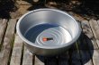 画像2: ツルマル印　アルミ洗い桶　たらい　洗面器　シルバーアルマイト　４２ｃｍ　BT139 (2)