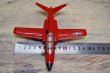 画像11: Vintage Schuco  シュコー社 MICRO JET 1031 MAGISTER　マイクロジェット　マジェスター　レッド　ドイツ戦闘機模型　おもちゃ　OM322 (11)