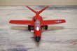 画像3: Vintage Schuco  シュコー社 MICRO JET 1031 MAGISTER　マイクロジェット　マジェスター　レッド　ドイツ戦闘機模型　おもちゃ　OM322 (3)