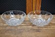 画像2: ADERIA アデリアガラス　ガラスの器　ガラス小鉢　丸小鉢　うず模様　２枚セット　GUS165 (2)